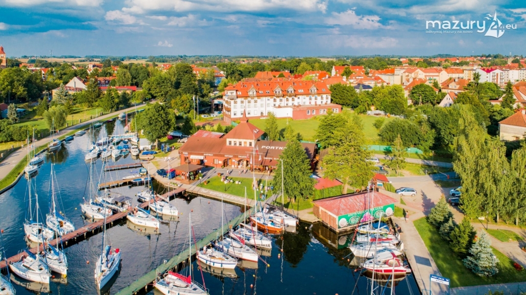 Panorama miasta Węgorzewo